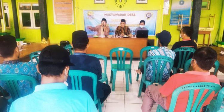 PemDes Susukanlebak Gelar MusDes Penetapan APBDes Tahun Anggaran 2022