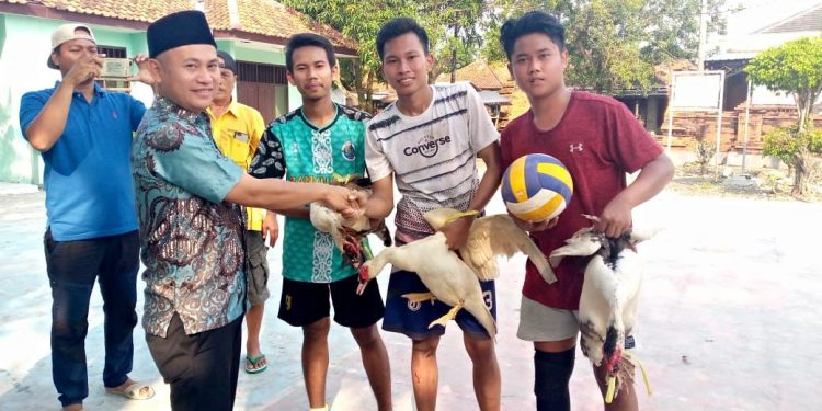 Pemdes Sende Bersama Karang Taruna Geramus Gelar Turnamen Bola Voli