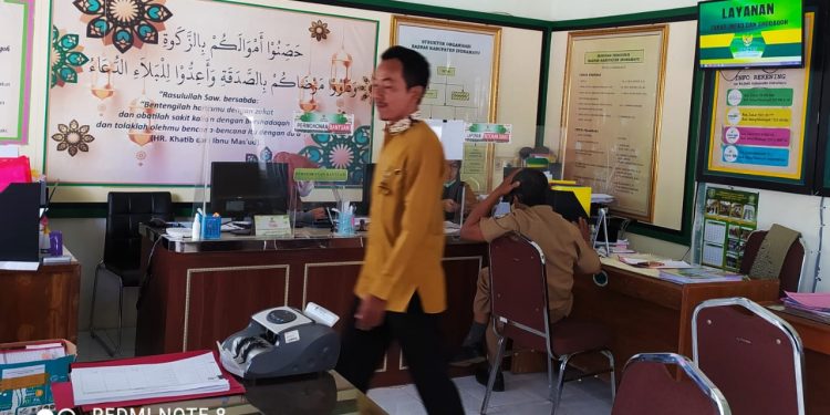 Baznas Indramayu Sampaikan Perolehan ZIS Tahun 2021