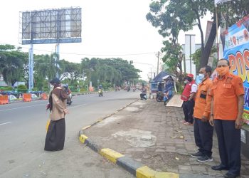 Jajaran BPBD Kabupaten Cirebon Pantau Arus Mudik
