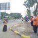 Jajaran BPBD Kabupaten Cirebon Pantau Arus Mudik
