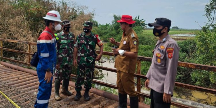 Ceceran Minyak Dampak Meledaknya Pipa Pertamina EP di Cikedung Tidak Mengganggu Pola Tanam Gadu