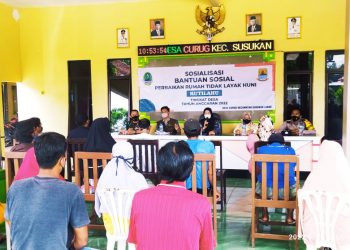 30 Unit Rutilahu di Desa Curug Dan 20 Unit Rutilahu di Desa Wilulang Di Bedah Program Disperkim Jawa Barat