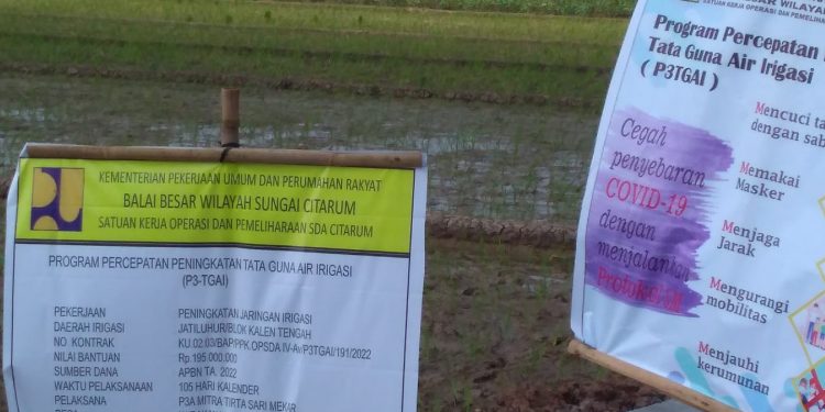 Pemdes Wirakanan Indramayu Tingkatkan Saluran Irigasi