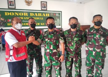 Peringati HUT Kodam III Siliwangi ke-76, Kodim 0616 Indramayu Gelar Baksos Donor Darah