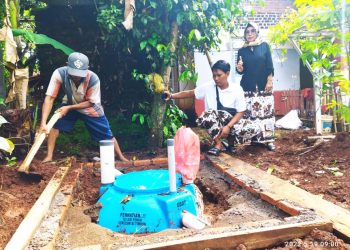 Pasawahan Bakal Menjadi Desa Sehat, Bantuan 70 Unit Septic Tank Siap Di Pasang