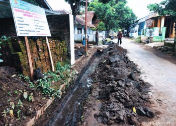 Proyek Gorong – Gorong Ruas Jalan Lemahabang – Leuwidinding Mulai Di Kerjakan