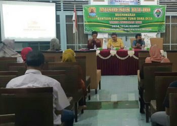 166 KPM Desa Tegalwangi Bakal Terima BLT DD Tahun Anggaran 2022