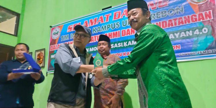 FTKP UNU Cirebon dan IGMF MoU Moderenisasi Kampung Nelayan 4.0 di Desa Citemu