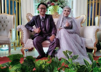 Den Mas Airlangga, ST Ucapkan Selamat Dipernikahan Kiki dan Mpit, dan Turut Do’akan Kedua Mempelai Pengantin