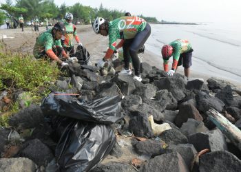 Peringati Hari Lingkungan Hidup Sedunia 2022, Pertamina Balongan Tanam Pohon Cemara laut dan Bersih-Bersih pantai