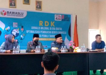 RDK Bawaslu Indramayu, Optimalkan Pembuatan Berita Menuju Pemilu 2024