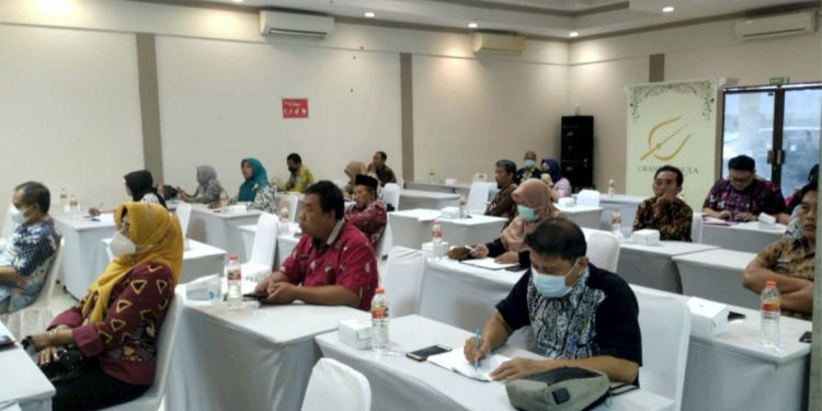 Disduk-P3A Indramayu Gelar Rapat Kelompok Kerja PUG Tahun 2022