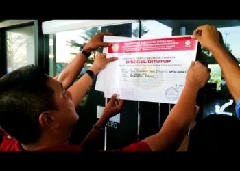 Sapol PP-Damkar Indramayu Tutup Sementara Kafe Hopespace  