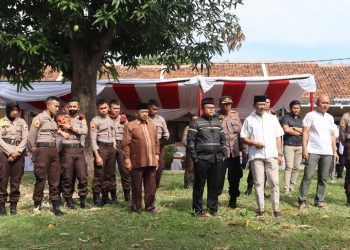 Kapolres Cirebon Kota Hadiri Pemotongan Hewan Qurban