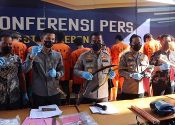 Polresta Cirebon Amankan 17 Tersangka Hasil Pengungkapan Berbagai Kasus Tindak Pidana