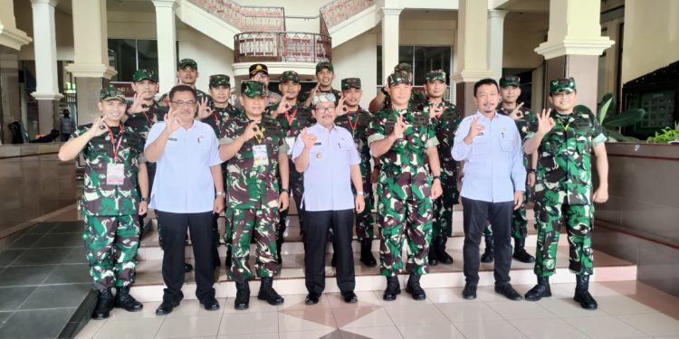 Kegiatan KKL Wilhan Siswa Dikreg LXII Seskoad di Kabupaten Cirebon