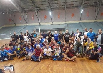 Team Voli Duduk NPCI Indramayu Menang Tipis atas Kota Bandung
