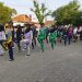 Hadapi Hari Proklamasi, SMAN 1 dan SMKN 1 Bongas Latihan Baris Berbaris