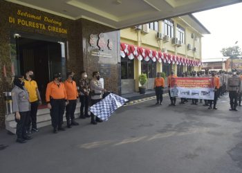Pimpin Apel Tradisi Pembaretan Bintara Remaja, Kapolresta Cirebon Beri Pesan Ini