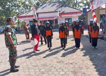 Siswa-siswi SMPN 3 Plered Siap Jalankan Tugas di HUT RI ke 77 Tingkat Kecamatan Plered
