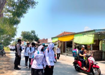 Polsek Kaliwedi Antisipasi Tawuran Antar Pelajar