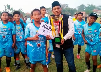 Dinamo FC Angkat Trofeo U-13 Kuwu Cup 3 Desa Pabedilan Wetan