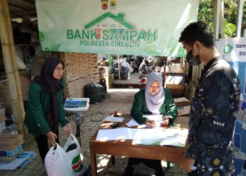 Pasca Launching Green Service Satpas Polresta Cirebon, Jumlah Nasabah Bank Sampah Meningkat Signifikan