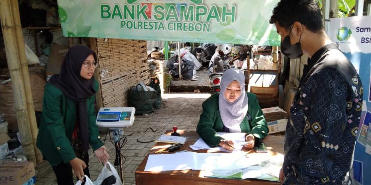 Pasca Launching Green Service Satpas Polresta Cirebon, Jumlah Nasabah Bank Sampah Meningkat Signifikan