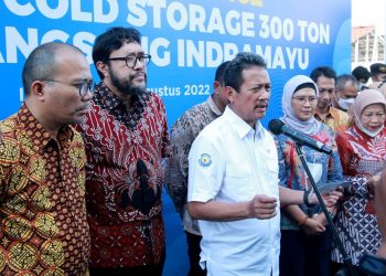 Menteri Kelautan dan Perikanan Resmikan Cold Storage Kapasitas 300 Ton di Karangsong Indramayu  
