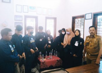 Pemdes Playangan Sambut KKN Mahasiswa Unswagati Kota Cirebon