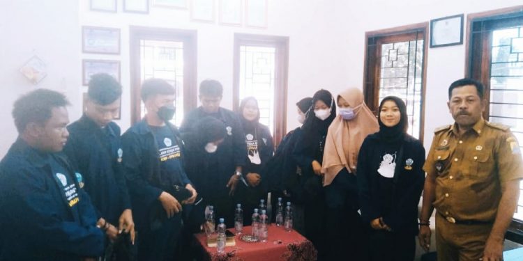 Pemdes Playangan Sambut KKN Mahasiswa Unswagati Kota Cirebon