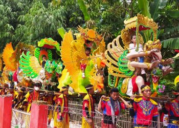 Tiga Sisingaan Meriahkan Unjungan Mbah Buyut Baridem Rambatan Wetan Indramayu