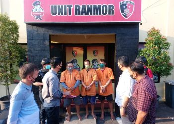 Sat Reskrim Polresta Cirebon Bekuk Tiga Pelaku Jaringan Bobol Minimarket