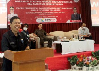 DPMPTSP Kabupaten Indramayu Gelar Workshop Strategi Promosi Produk Unggulan dan Fasilitas Pembuatan NIB