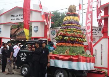 Desa Kopyah Kecamatan Anjatan Gelar Acara Mapag Sri