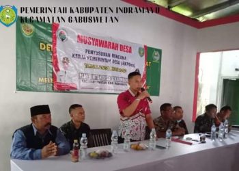 Pemdes Sekarmulya Gabuswetan Laksanakan Musdes