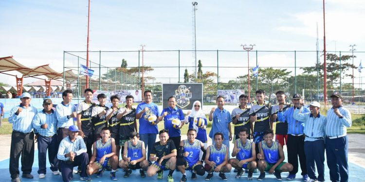 Demokrat Indramayu Gelar Turnamen Volly Ball AHY Cup 2022, Hero: Junjung Tinggi Sportivitas