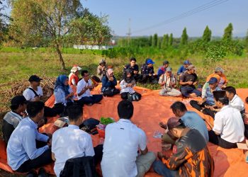 Dukung Program Ketahanan Pangan, Pemdes Ciawijapura Bangun Balai Pertemuan Petani
