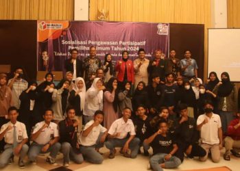 Sosialisasi Pengawasan Partisipatif Pemilu Tahun 2024, Edukasi Demokrasi Pada Pemilih Pemula Dan Pemantau Pemilu