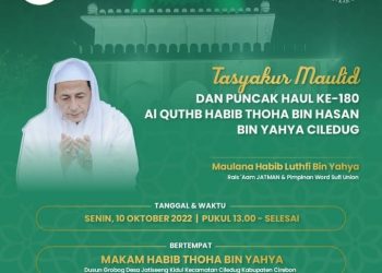 Penutupan Haul Maulana Habib Thoha Bin Yahya Ke 180 Desa Jatiseeng Kidul Berlangsung Khidmat