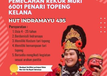 6001 Penari Topeng Kelana di Indramayu Siap Pecahkan Rekor MURI  