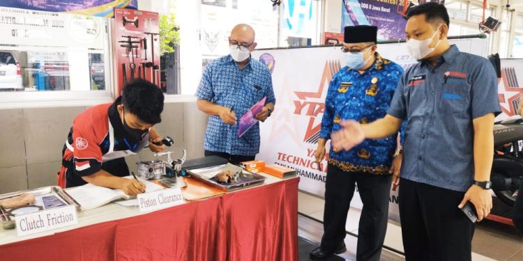 10 Pelajar Terbaik se Jawa Barat ikuti SMK Skill Contest Yamaha DDS 2 Jawa Barat 2022