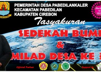 Pemdes Pabedilan Kaler Bersama Panitia Gelar Sedekah Bumi dan Milad Desa Ke 39