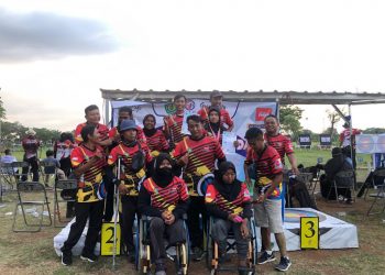 Asah Kemampuan Atlet Jelang Peparda 2022, Atlet NPCI Ikut Try Out Panahan di GAC Cirebon