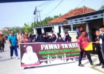 Pawai Ta’aruf, Warnai MTQ Ke-52 Tingkat Kecamatan Bongas