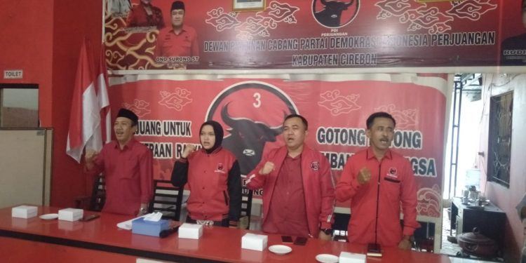 DPC PDIP Kabupaten Cirebon Laksanakan Rapat Rutin Bersama Seluruh PAC