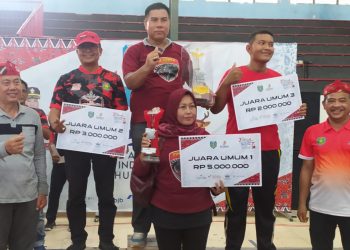 Kecamatan Tukdana Juara Umum FORKAB Indramayu 2022