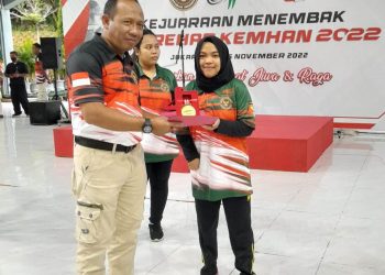 Atlet Perbakin Disabilitas Indramayu Raih 4 Medali pada Kejuaraan Menembak Pusrehab Kemhan RI