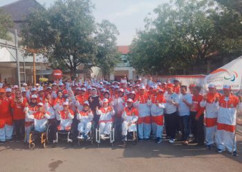 Bupati Nina Agustina Lepas Atlet NPCI Indramayu